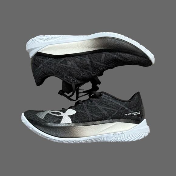 Unisex UA Velociti Elite 2 Running Shoes USM 12 USW13.5 NWOB Black/White - Picture 1 of 6